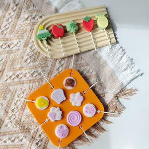 Cetakan Silikon Fondant Bentuk Kupu-kupu, Bunga, Buah, Hewan, Hati, Bintang untuk Cokelat, Permen, Keju, dan Lolipop - Product Image 6