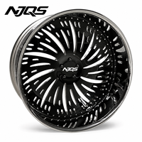 Jantes de voiture NJQS COSTELLO SF 4359 5x114.3, roues de voiture 18 pouces 19 pouces, jantes forgées, spécifications personnalisées, pièces pour Nissan Z