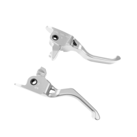 Levier de frein et d'embrayage à 3 doigts en aluminium CNC pour moto Harley Touring 2017-2020