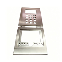 Panneau en aluminium pour contrôle d'accès intelligent et affichage d'équipements, plaque en aluminium usinée avec précision et panneau d'amplificateur