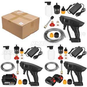 Pistola de Lavado de Autos Inalámbrica de Alta Presión de 3000 W y 100 Bares, Generador de Espuma con Batería de 25000 mAh, Pistola de Agua con Rociador - Product Image 6