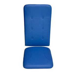 Infusion <b>Chair</b> Cushion Blue Leather Seat <b>Pad</b> For Clinic Sanatorium Use - Product Image 1