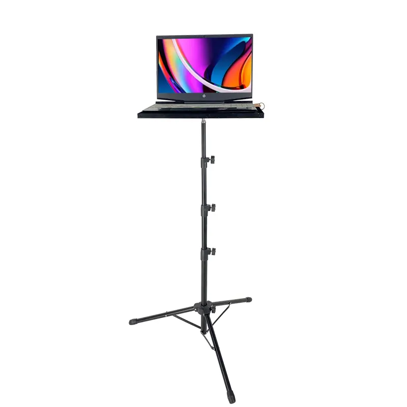 Computer Stand Adjustable 360 Degrees Rotation DJ Equipment Holder projector tripod stand laptop camera tripod stand