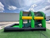 Jeu de golf gonflable interactif de précision haut de gamme pour l'extérieur, idéal pour les fêtes, les foires et la location