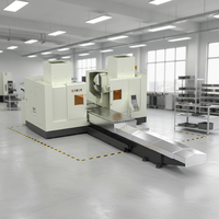 Machine d'alésage horizontale CNC sur mesure de haute précision, double face, avec grande table de travail, pour usinage intensif