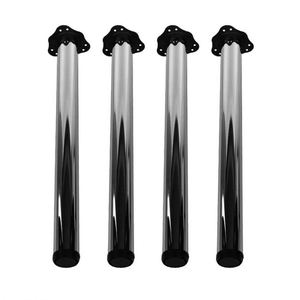 Cold Rolled Steel & Plastic Furniture Legs-Modern Decorative Feet for Hospital & Outdoor Use Adjustable Height - Product Image 4