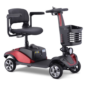 Scooter eléctrico de cuatro ruedas con motor sin escobillas, alcance de 15 km, para adultos y ancianos, ayuda para la movilidad. - Product Image 1