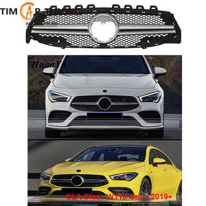 Grille avant TIM <span class=keywords><strong>MB</strong></span> Classe <span class=keywords><strong>CLA</strong></span> W118 Pré-lifting (2020-2023) Star/GT/MA - Noir brillant Remplacement de la grille W118 CLA220 CLA260 - Product Image 2