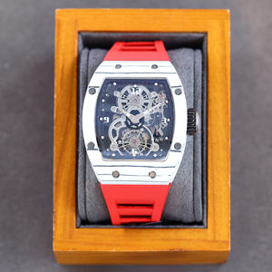 Montre squelette tendance 2026 avec cadran ajouré et aiguilles apparentes, montre-bracelet mécanique automatique de luxe de haute qualité pour hommes et femmes - Product Image 1