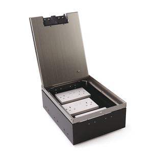 Recessed Floor <b>Power</b> <b>Socket</b> with Multi-media Ports for Meeting Rooms with Level Bracket - Product Image 3