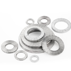 Chất lượng cao din25201 thép không gỉ 316 gấp đôi tự khóa Wedge khóa máy giặt - Product Image 2