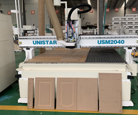 Router CNC para Madera con Cambio Automático de Herramienta, Carga y Descarga Automáticas, Etiquetado y Perforación para Fabricación de Muebles y Paneles