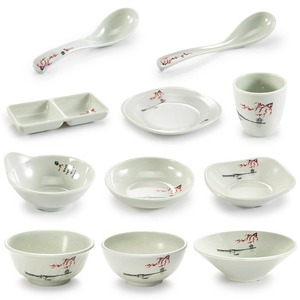 <b>Melamine</b> bowls, imitation porcelain plastic soup bowls, rice bowls, fast food small bowls, dishware, restaurant bowls, <b>plates</b>, - Product Image 1