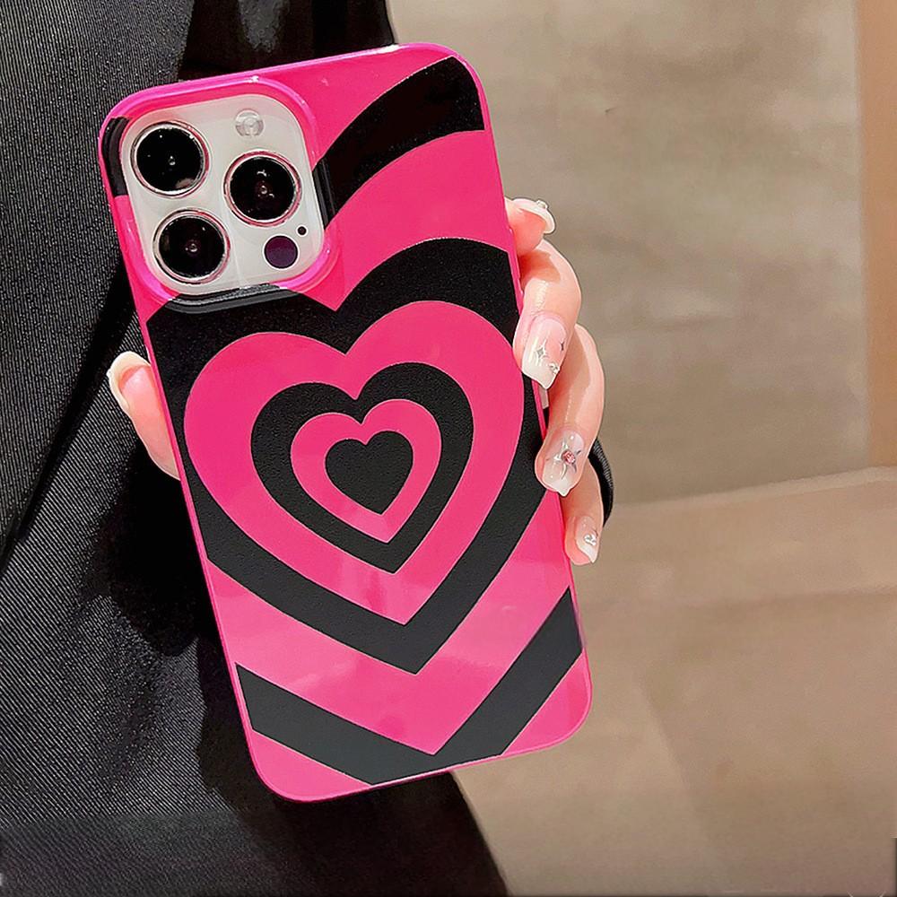 Fuchsia Black Cool Heart