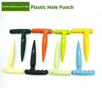 Outil de jardinage HUAFU modèle 042, perforateur de trous pour semis, planteur, cultivateur en plastique PP