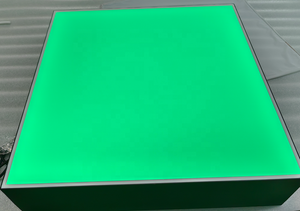 Panel LED RGBW Personalizable con Control Remoto, Lámpara de Techo Colgante, Diseño Cuadrado Creativo, 4000K CCT, Alto CRI 95 para Hogar, Oficina, Hotel - Product Image 5