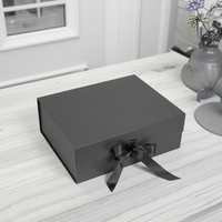 Boîtes pliables pour vêtements et t-shirts, emballage cadeau pour petites entreprises, magnétiques