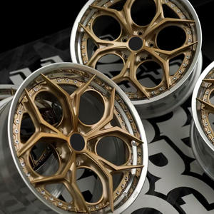 Roue de voiture de course forgée sur mesure EZW 2 pièces Concave à plat profond 5x114.3 5x120 5x112 Jante de 18 à 23 pouces en alliage <span class=keywords><strong>4</strong></span> pièces en aluminium quantité minimale de commande - Product Image 6