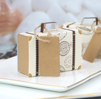 Boîte en papier de luxe pour pâtisserie, biscuits de noël, bonbons, emballage cadeau pour Cookies, 10 pièces