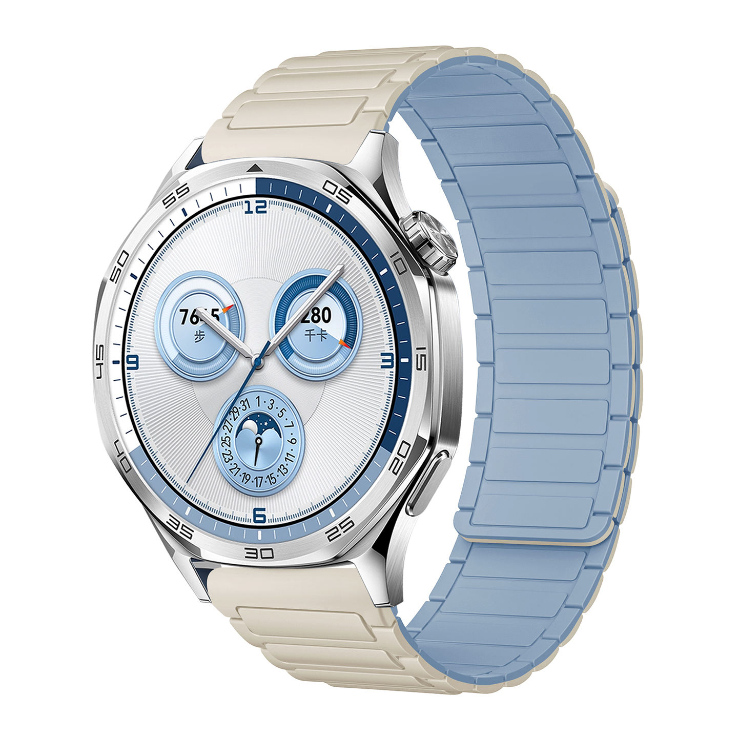 โบราณสีขาวหมอกสีฟ้า