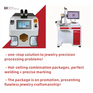 Direct Selling Jewelry Marking Machine Jewelry Processing Package 100W 150W 200W For Gold Jewelry Welder Spot Welding