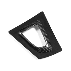 Patch de base de levier de vitesses en fibre de carbone véritable pour BMW Série 1 2 3 4 F20 F30 F32 LHD, kit d'accessoires de garniture intérieure en carbone - Product Image 5