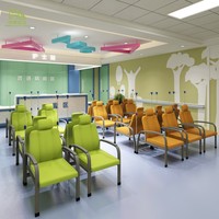 Schlichtes Design Krankenhaus-Infusionsstuhl Luxuriöse Medizinische Möbel Komfortabler Patientensitz Infusionsständer für Kliniken