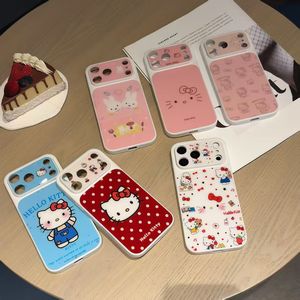 Adorabile Cover per Cellulare <span class=keywords><strong>Hello</strong></span> <span class=keywords><strong>Kitty</strong></span> in Acrilico Dipinto UV Antiurto per iPhone 17 Pro Max e 14 Plus 13 Pro Max - Product Image 1