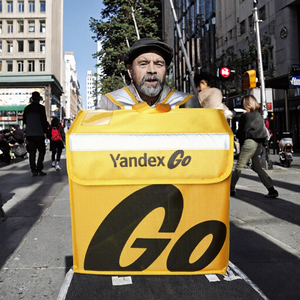 Sac à dos isotherme 30L grande capacité en bâche PVC écologique imperméable de 7 pouces à rayures pour livraison rapide de repas - Product Image 3