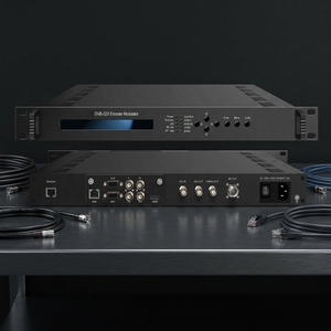 Modulador de Codificación Digicast Metal DVB-S/S2/S2X HEVC MPEG-4 TS para <span class=keywords><strong>IPTV</strong></span>, CATV y Televisión Digital - Product Image 1