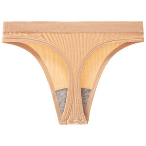 Culotte sexy en T pour femmes sous-vêtement de sport mince de grande taille avec motif solide taille basse conception taille basse - Product Image 3