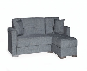 Modern L-Shaped <b>Corner</b> <b>Sofa</b> Set Solid Wood <b>Cover</b> Fabric Upholstery Durable <b>Sofa</b> Bed <b>for</b> Apartment Villa Use Made - Product Image 4