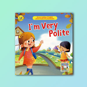 <span class=keywords><strong>Livre</strong></span> d'histoires illustré en anglais pour enfants en gros : Je suis très poli – <span class=keywords><strong>Livre</strong></span> d'apprentissage des bonnes manières pour la maternelle et la petite enfance - Product Image 1