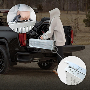 Rampas de carga de acero resistentes de 300Kg <span class=keywords><strong>Rampa</strong></span> de coche plegable <span class=keywords><strong>para</strong></span> bicicletas de coche ATVs Carga de motocicletas - Product Image 4