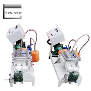 Máquina amasadora de tipo cizalla calentada de mezcla de arcilla cerámica pequeña continua laboratorio con extrusora - Product Image 5