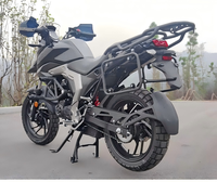 Compatible avec Haojue Suzuki DL150, barre de protection arrière en acier au carbone, anti-chute, anti-collision, accessoires décoratifs modifiés