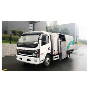 Camion de lavage de routes haute pression, véhicule de nettoyage de chaussées par jet - Product Image 3