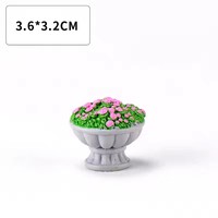 Artisanat 3D Miniature Artificielle Style Résine Cabochon Décoration de La Maison Signal De Trafic Thème Street View pour Cadeaux