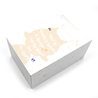 Caja de papel de almacenamiento de juguetes y regalos rígida personalizada con tapa de recubrimiento UV y base superior e inferior para cámara y electrónica de consumo