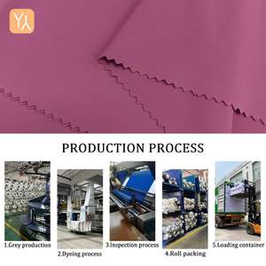 بيع مباشر من المصنع ، نسيج بوليستر سبانديكس مرن وجيد التهوية من النايلون والقطن - Product Image 4