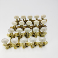 High Quality Electric Guitar Tuning Pegs 5R5L 5 Sets 10 Strings Double Hole Steel Column Replacement String Peg Accessories