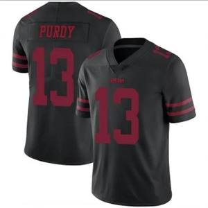 Camiseta de fútbol americano escarlata limitada para hombre #13 Brock Purdy <span class=keywords><strong>Vapor</strong></span> - Product Image 3