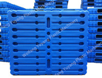 Máquina de Moldeo por Extrusión-Soplado de Plástico de 2 Capas, 1.2*1m, con Control Preciso de Espesor de Pared, para Palés de HDPE