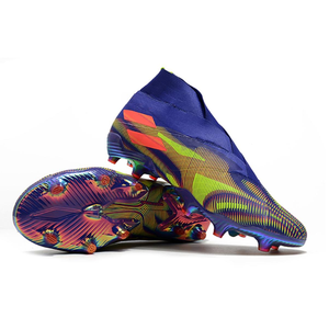 Популярная атмосферная упаковка, Мужская футбольная обувь, Nemeziz 19 + FG, сверхактивные королевские синие клипсы, суперспектральные Кричащие футбольные ботинки - Product Image 3