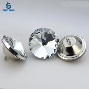 China hizo hogar suave muebles sofá Fondo pared cabecera decorativo cristal diamante brillante clavo Catcher - Product Image 5