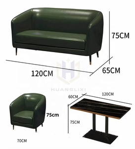 Meubles de restaurant de style <span class=keywords><strong>industriel</strong></span> rétro canapé-<span class=keywords><strong>bar</strong></span> stand café boutique table et chaise ensemble meubles de café meubles de café - Product Image 6