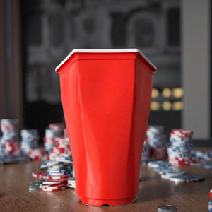 Tùy chỉnh 16oz lục giác Cốc dùng một lần PP cho bia <span class=keywords><strong>Pong</strong></span> bên trò chơi ngoài trời và trong nhà Bar giải trí biểu tượng cá nhân - Product Image 3