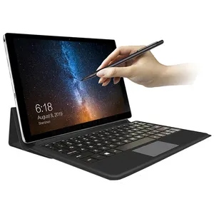 2 in 1 Android Tablet 10.8 " inch 10 Cores 2560x1600 Gaming Film Music GPS Wifi 3G 4G Call Phone Tablet PC With Keyboard