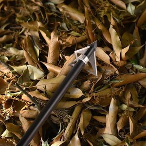 Boogschieten Staal Broadheads 100 125 Grain 3 Bladen Jacht Compatibel Kruisboog Compound Boog 1+1/2 Inch Snede - Product Image 6