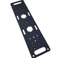Profils en aluminium perforés anodisés par coutume d'OEM, de haute résistance et légers